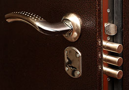 Commercial locksmith installed doors and locks